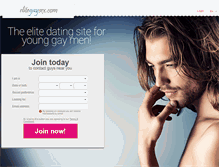 Tablet Screenshot of elitegaysex.com